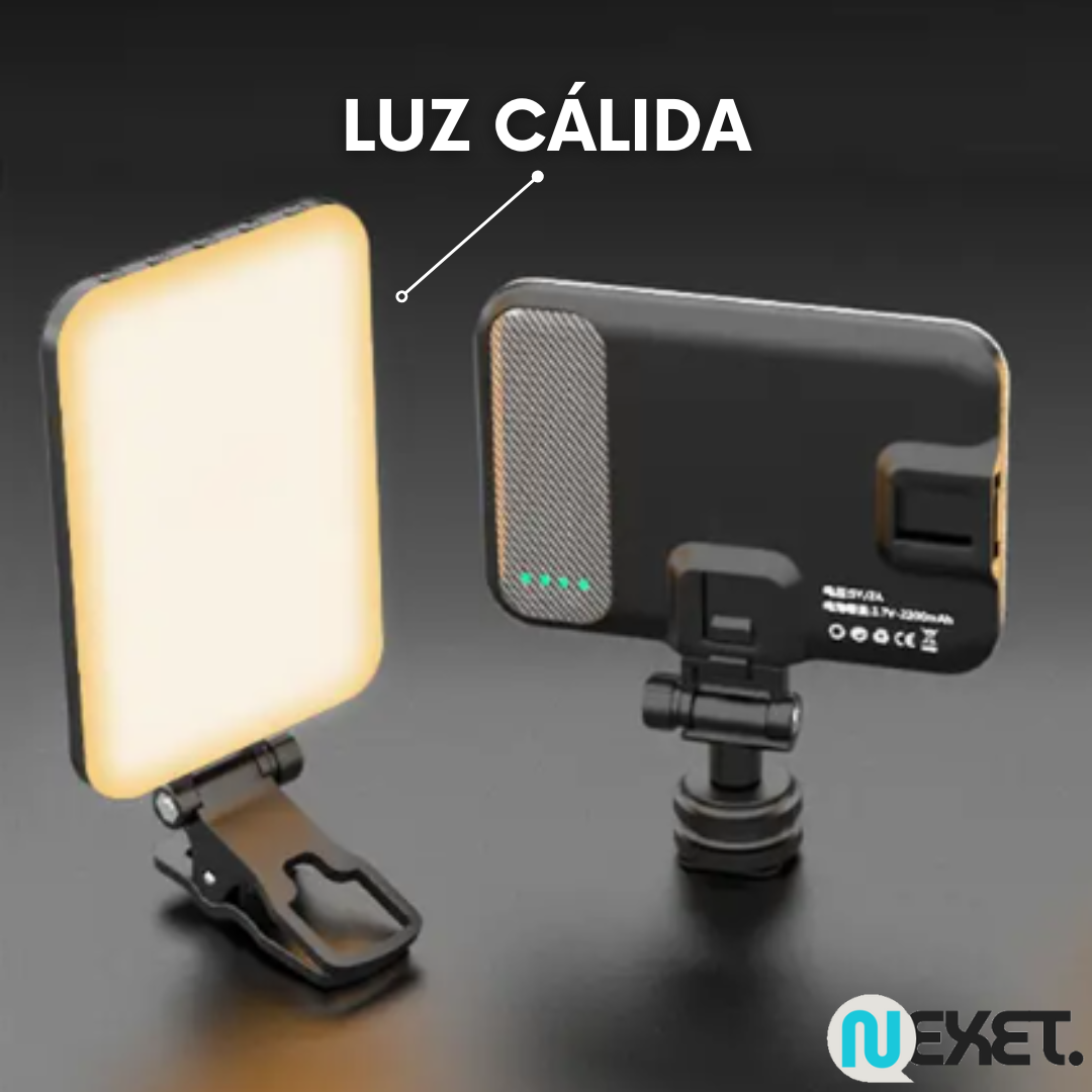 ShineShot PORTATIL 2025 / Foco led con soporte para el movil