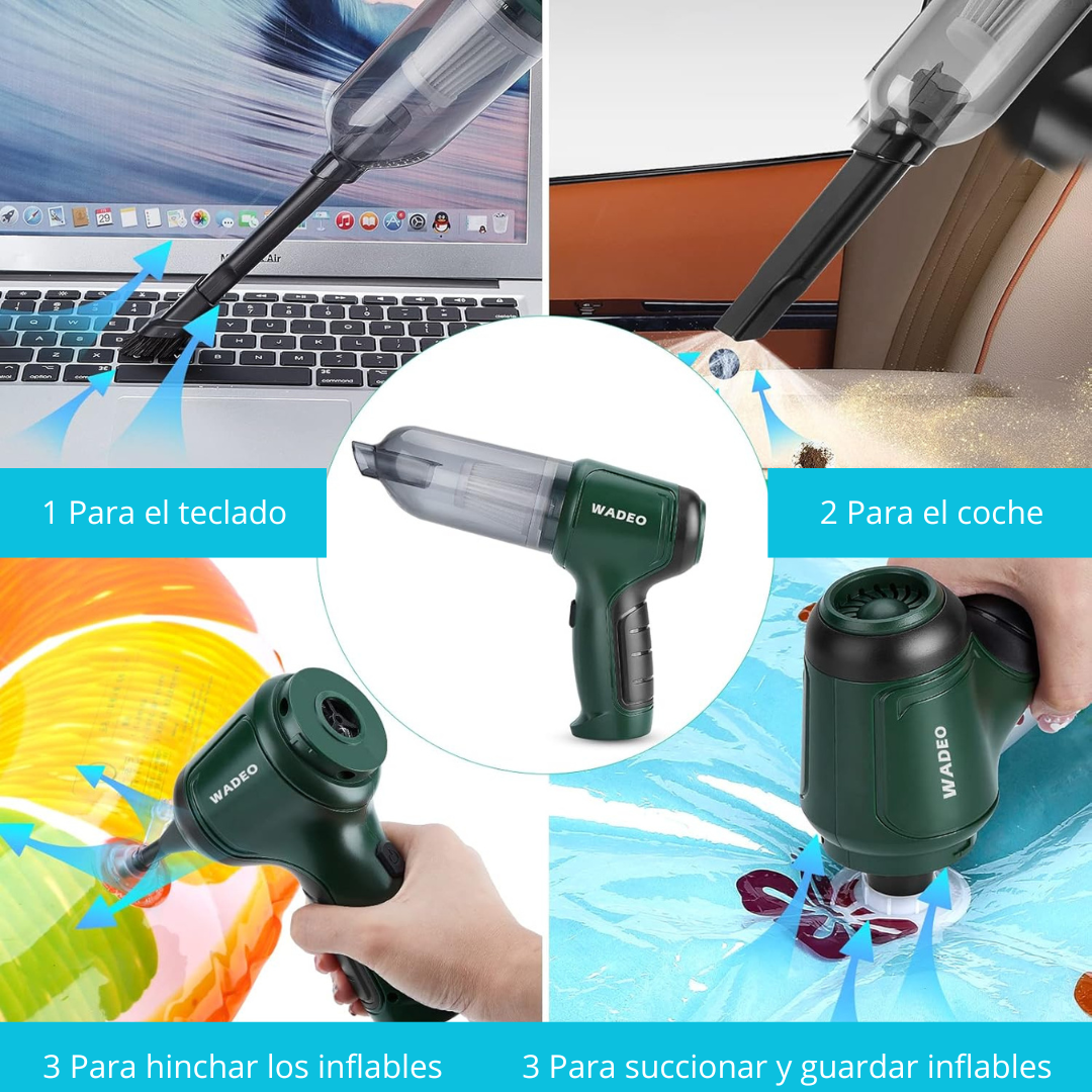 Aspirador Portatil 3 en 1 - EZWadeo PRO