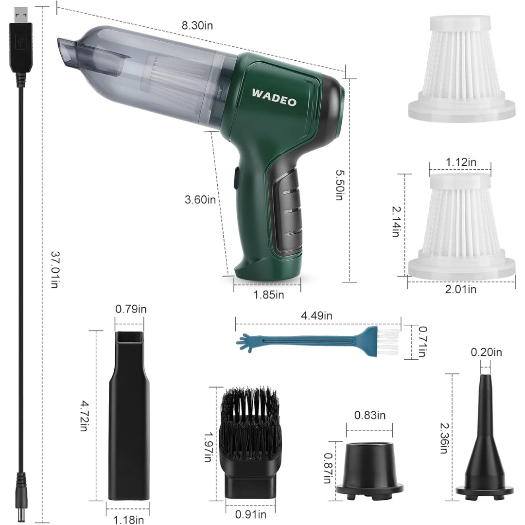 Aspirador Portatil 3 en 1 - EZWadeo PRO