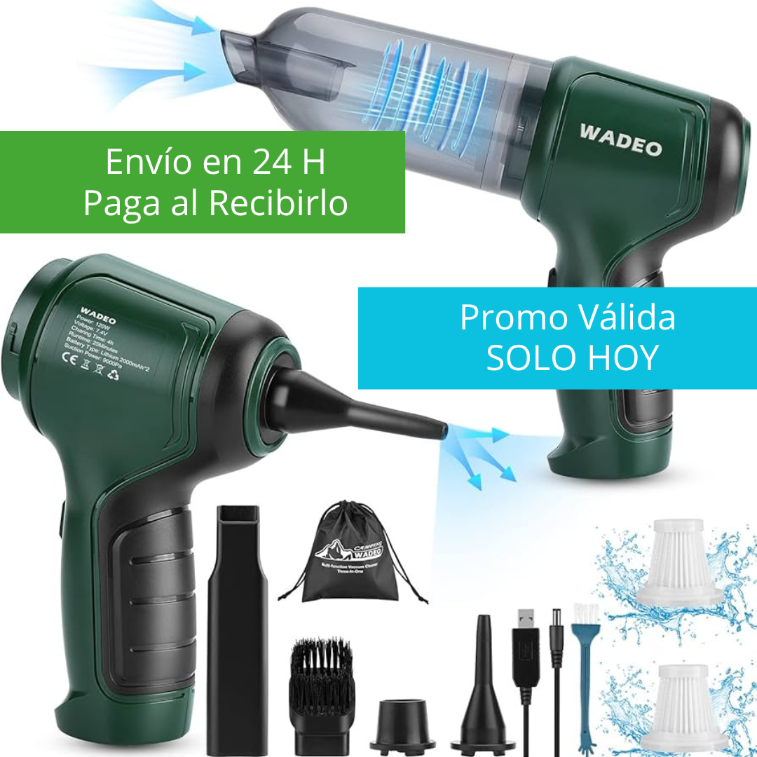 Aspirador Portatil 3 en 1 - EZWadeo PRO