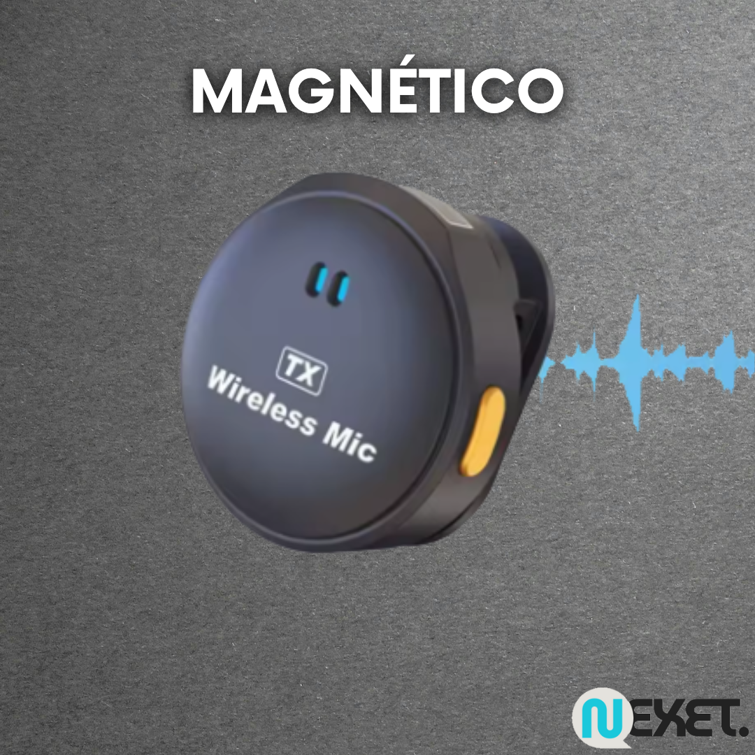 MagnaMic Pro - Micrófono MAGNÉTICO con reducción de ruido de ALTA CALIDAD