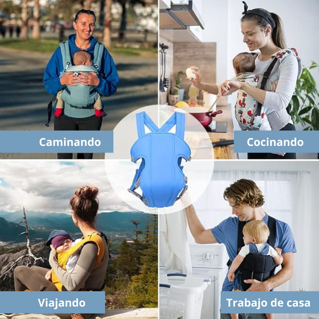 MAMIFree - Mochila PORTA BEBÉS 3 en 1
