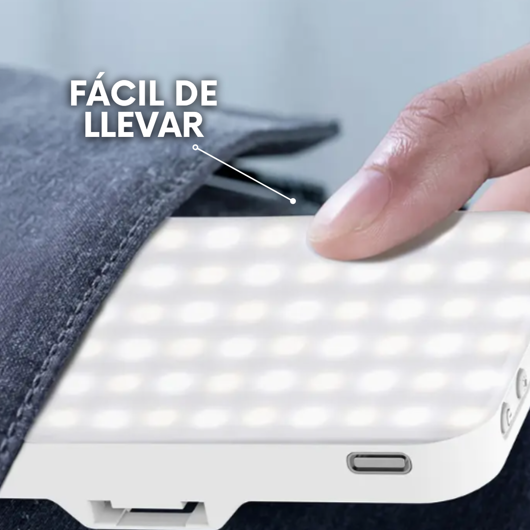 ShineShot PORTATIL 2025 / Foco led con soporte para el movil
