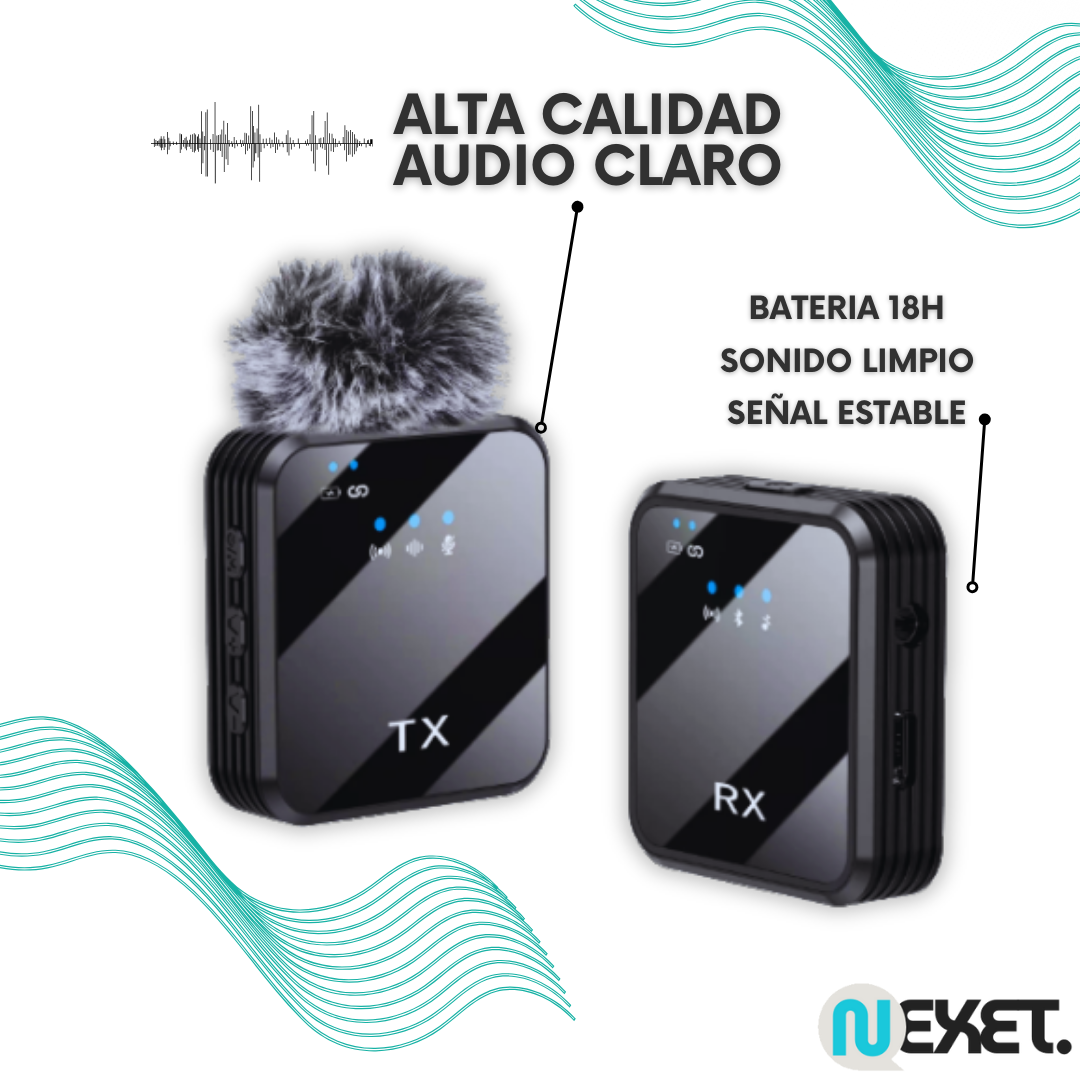 AirMic Zero PRO 2025 - MICROFONO de solapa con cancelación de ruido.