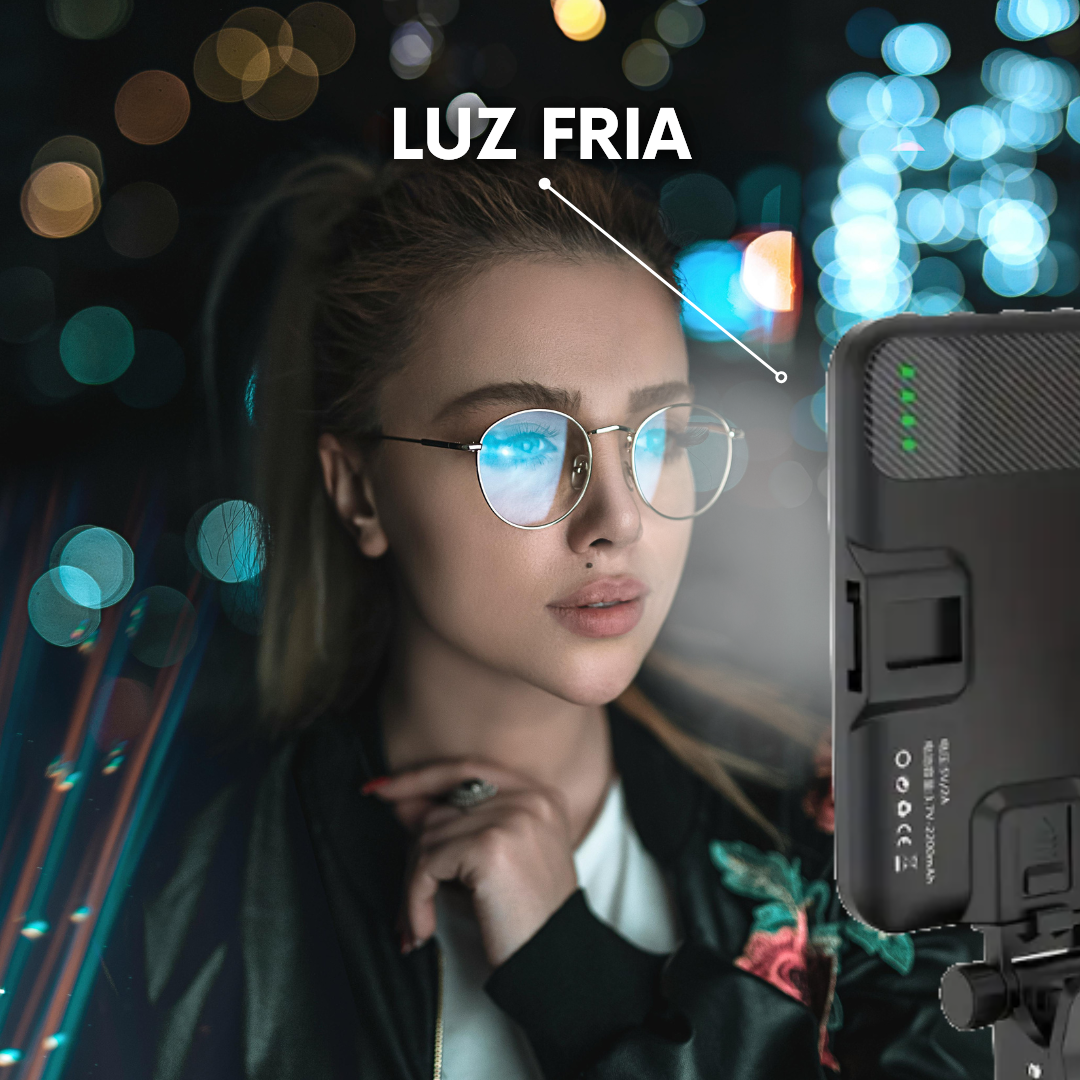 ShineShot PORTATIL 2025 / Foco led con soporte para el movil
