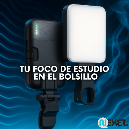 ShineShot PORTATIL 2025 / Foco led con soporte para el movil