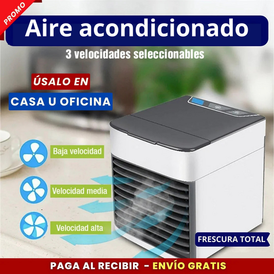 VENTILADOR ArticAIR HUMIFICADOR y PURIFICADOR - 3 MODOS de FRIO